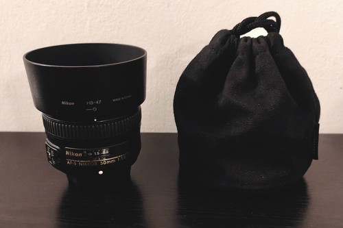 Nikon nikkor 50mm - af-s, f/1.8g